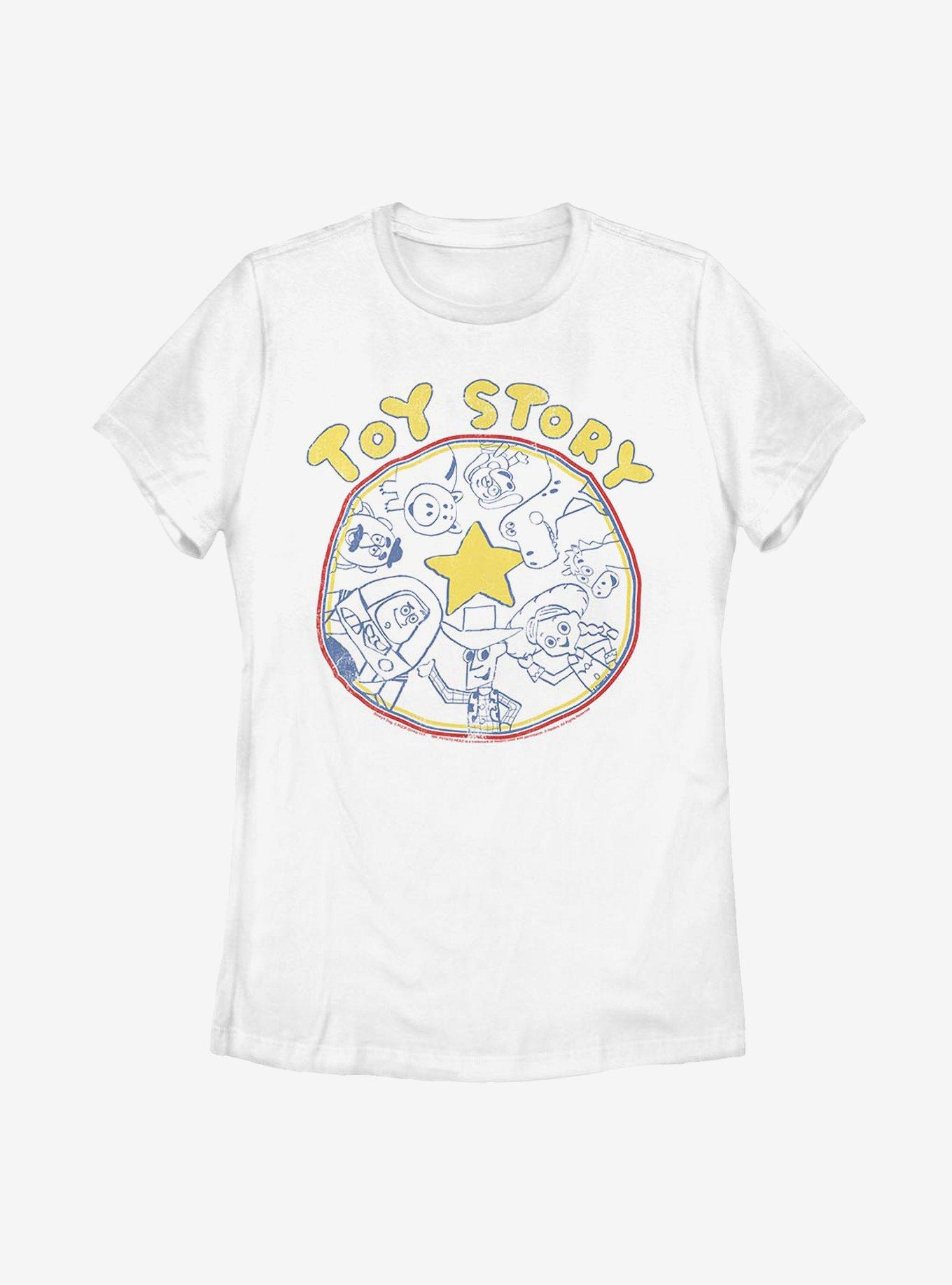 Disney Pixar Toy Story Circle Womens T-Shirt, , hi-res