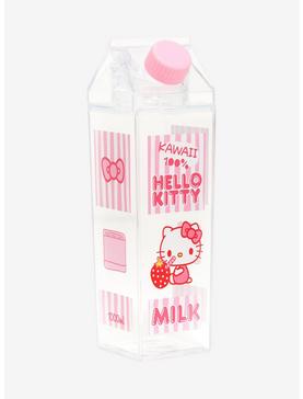 Hello Kitty Strawberry Milk Carton Water Bottle, , hi-res