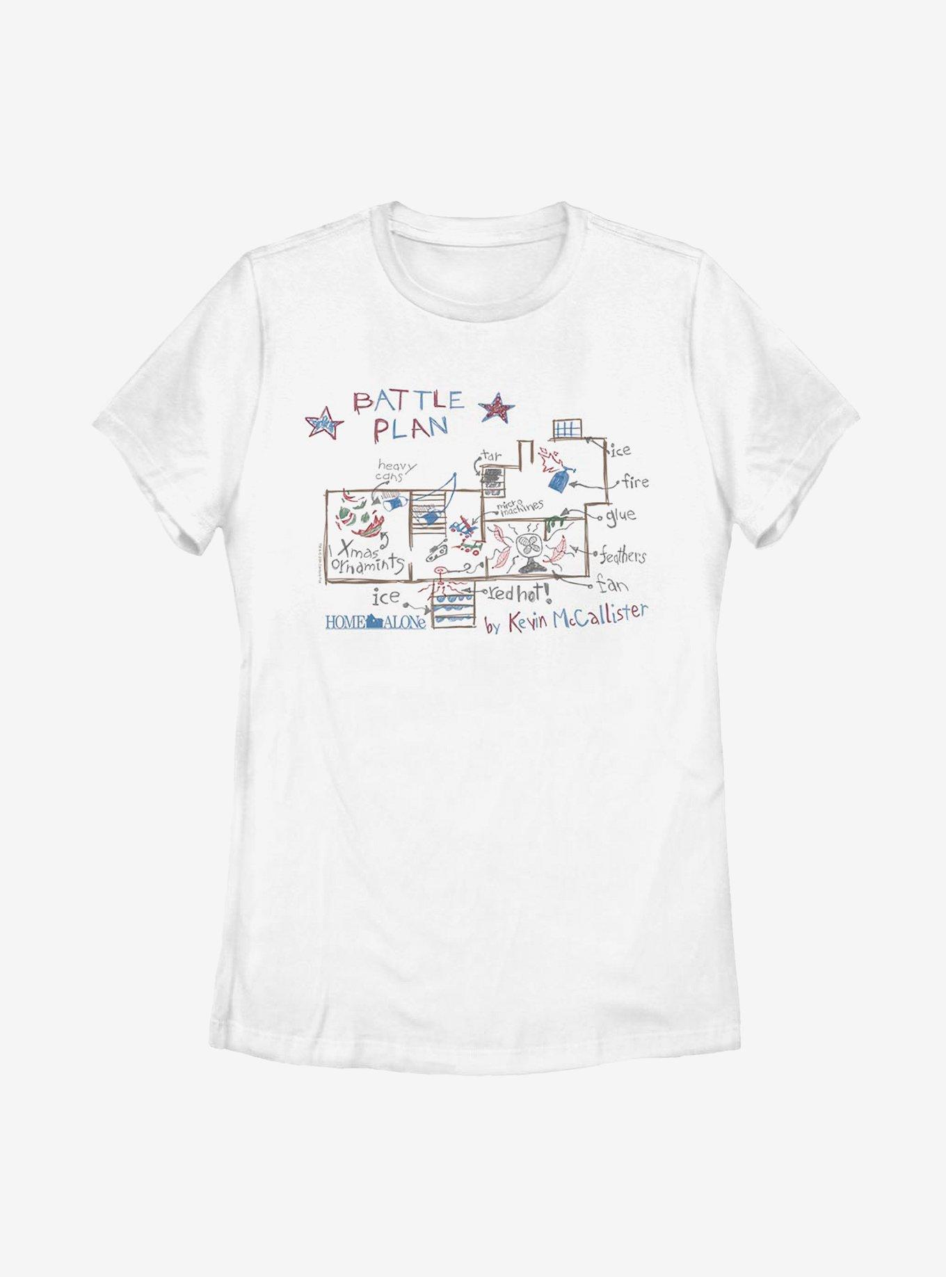 Home Alone Kevin'S Plan Womens T-Shirt, , hi-res