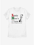 Home Alone Little Neros Pizza Womens T-Shirt, WHITE, hi-res