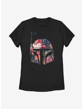 Star Wars Boba Floral Womens T-Shirt, , hi-res
