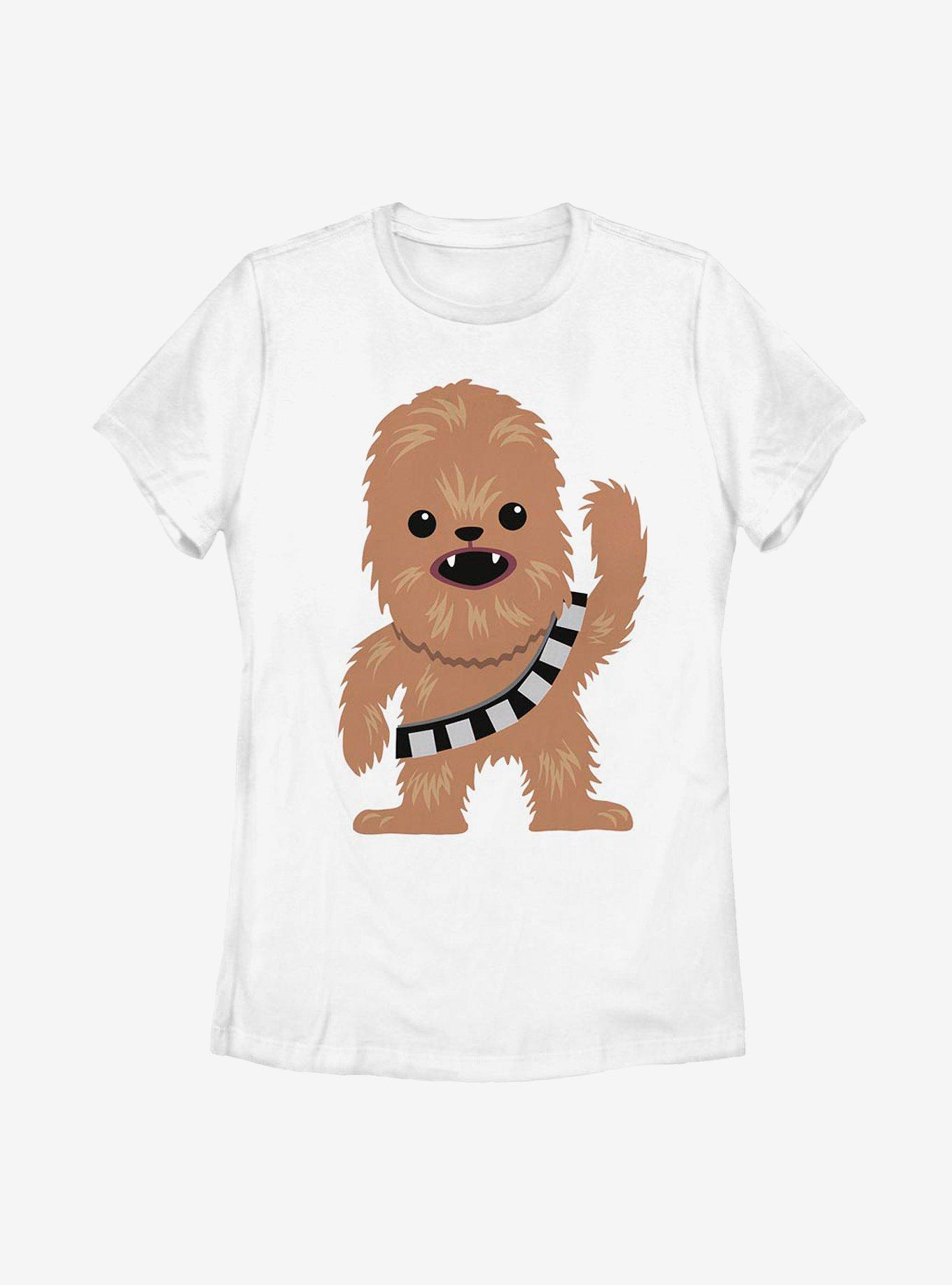 Star Wars Chewie Cutie Womens T-Shirt, WHITE, hi-res