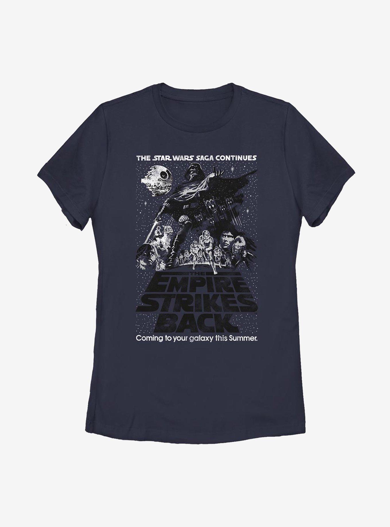 Star Wars Continuing Saga Womens T-Shirt, NAVY, hi-res