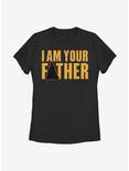 Star Wars Father's Day Womens T-Shirt, BLACK, hi-res