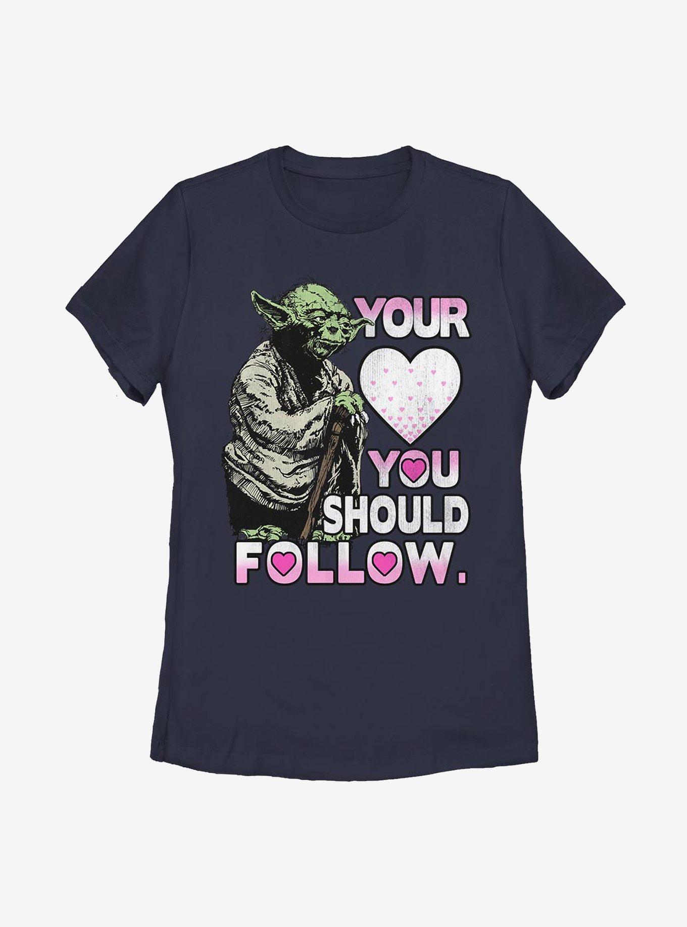 Star Wars Follow Womens T-Shirt, NAVY, hi-res