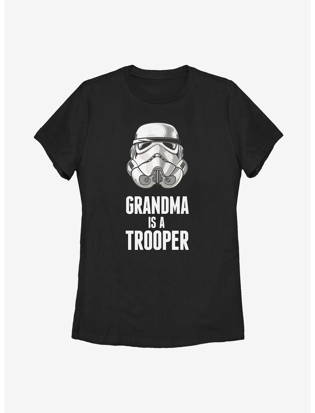 Star Wars Grandma Trooper Womens T-Shirt, BLACK, hi-res