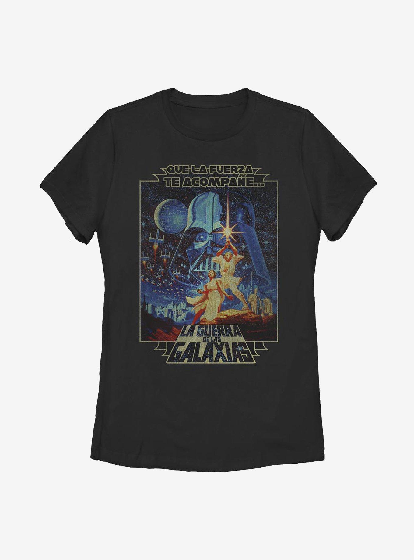 Star Wars La-Fuerza Womens T-Shirt, BLACK, hi-res