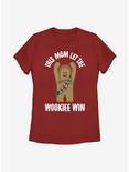 Star Wars Mom Let Wookiee Womens T-Shirt, RED, hi-res