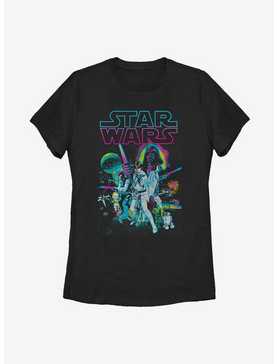 Star Wars Neon Hope Womens T-Shirt, , hi-res