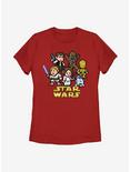 Star Wars Pixel Group Womens T-Shirt, RED, hi-res