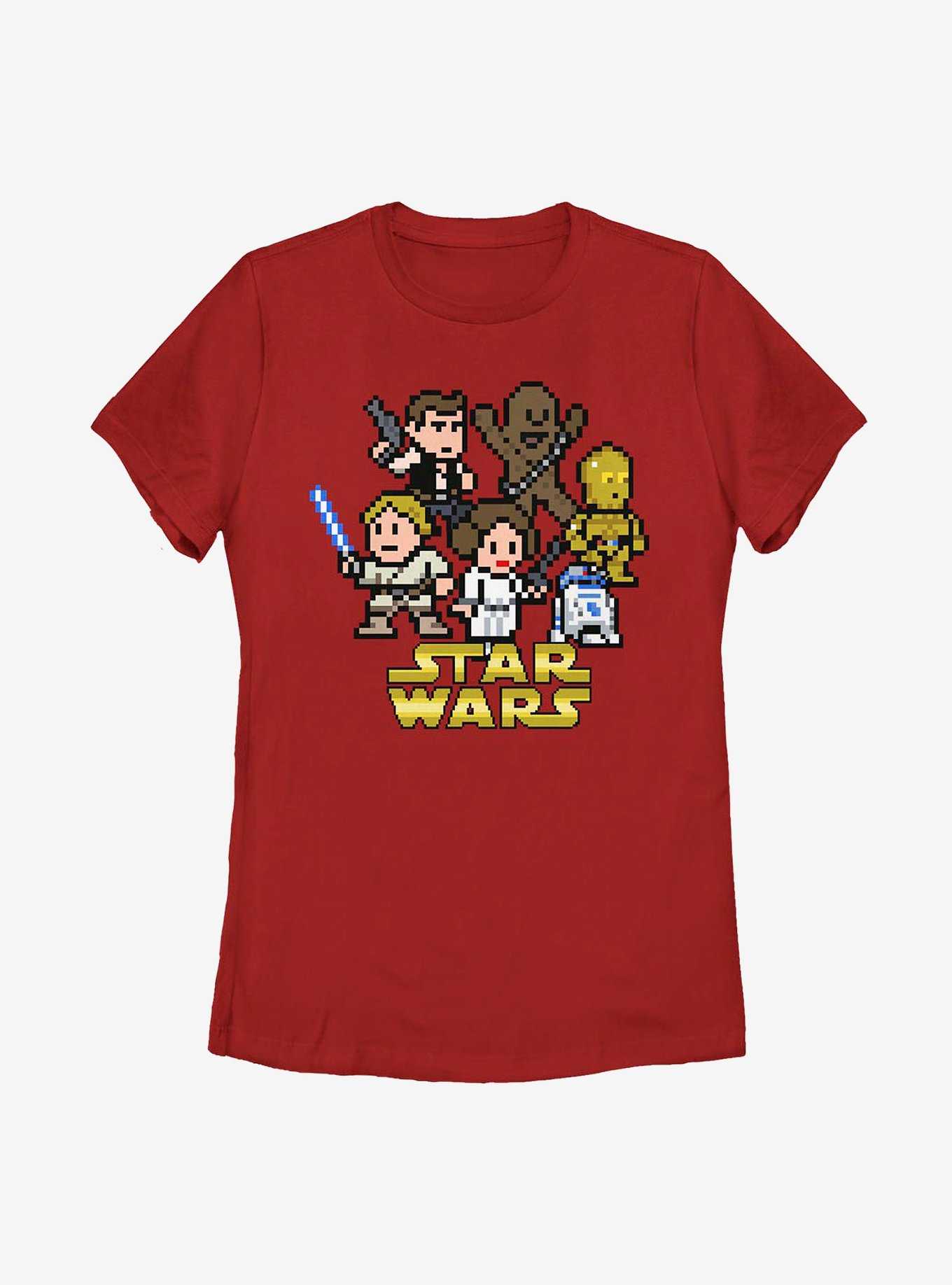 Star Wars Pixel Group Womens T-Shirt, , hi-res