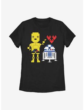 Star Wars R2 C3PO Love Womens T-Shirt, , hi-res