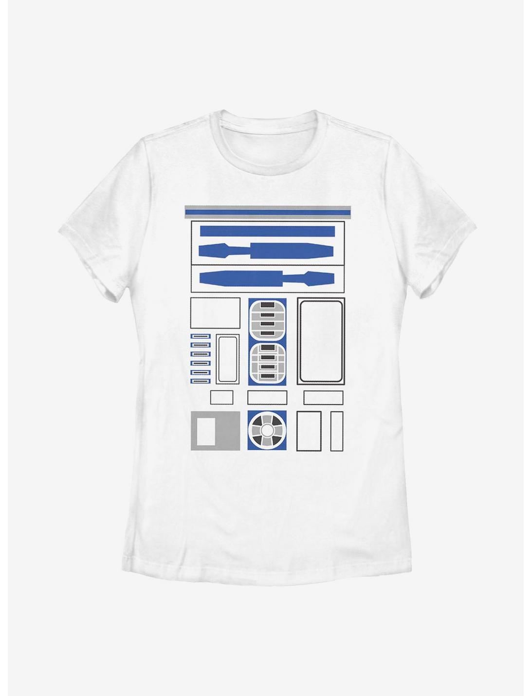 Star Wars R2-D2 Uniform Comp Womens T-Shirt, WHITE, hi-res