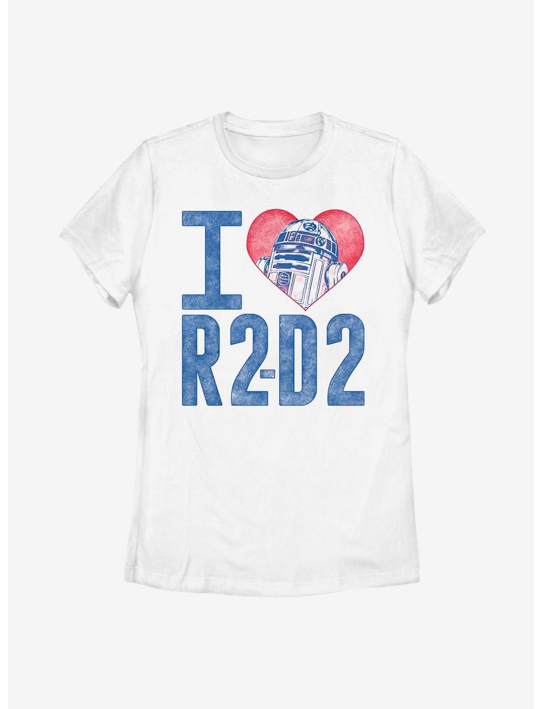 Star Wars R2D2 Love Womens T-Shirt, WHITE, hi-res