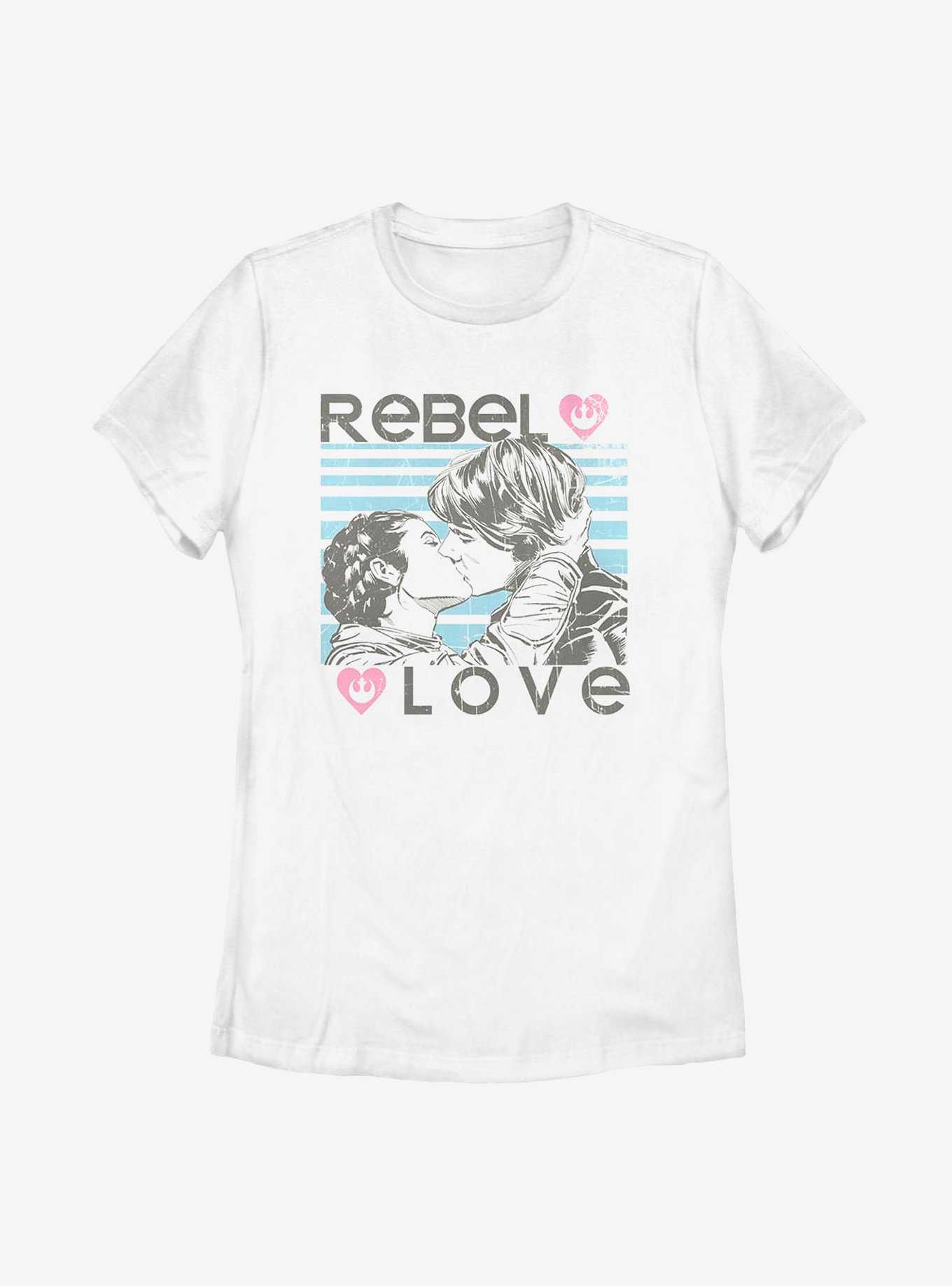Star Wars Rebel Love Womens T-Shirt, , hi-res
