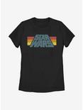 Star Wars Slant Logo Stripe Womens T-Shirt, BLACK, hi-res