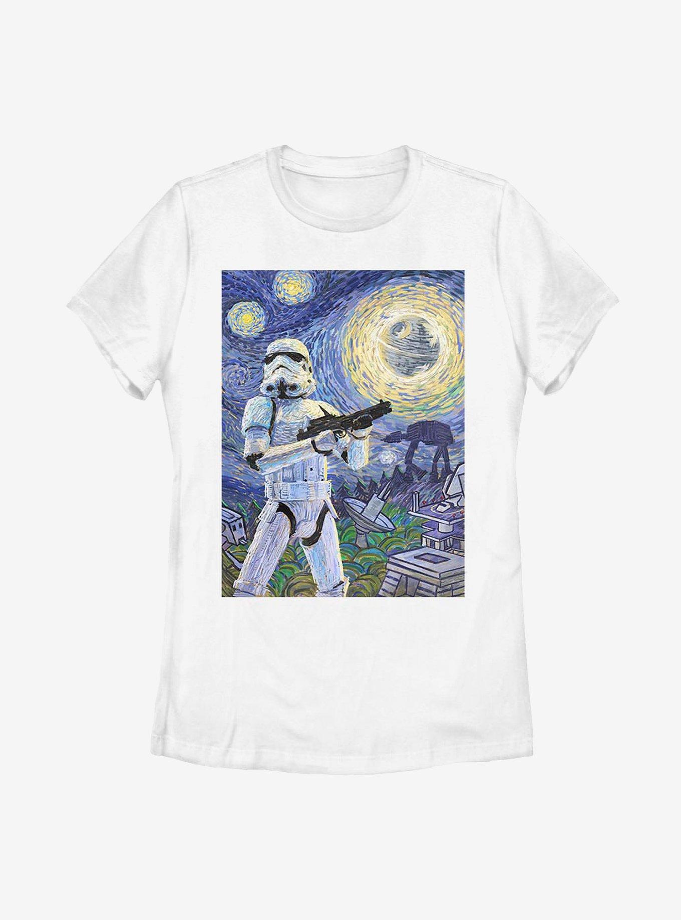 Star Wars Stormy Night Womens T-Shirt, WHITE, hi-res