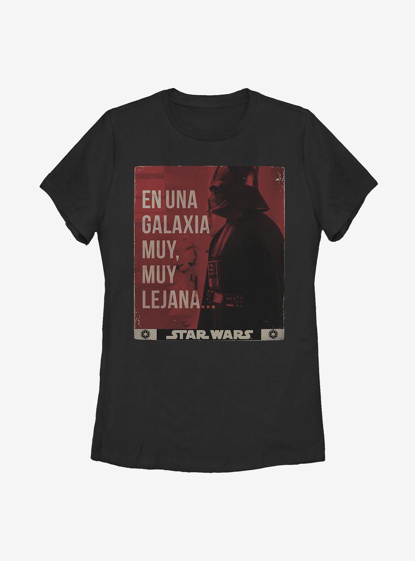 Star Wars Una-Galaxia Womens T-Shirt, BLACK, hi-res