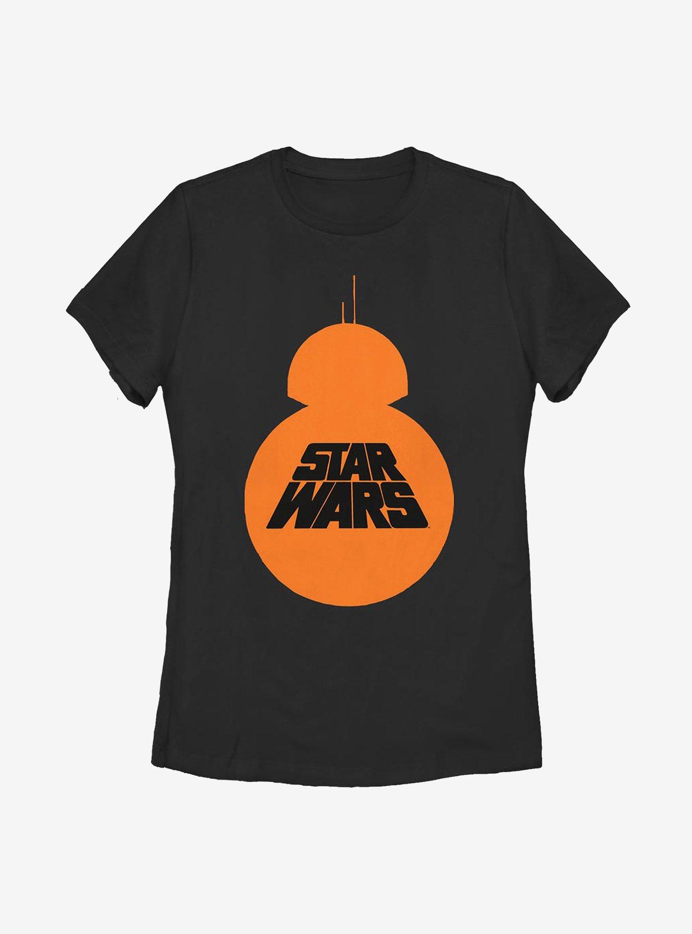 Star Wars Episode VII: The Force Awakens BB-8 Pumpkin Womens T-Shirt, , hi-res