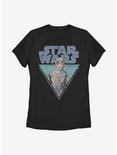 Star Wars Episode VII: The Force Awakens Rey Triangle Womens T-Shirt, BLACK, hi-res