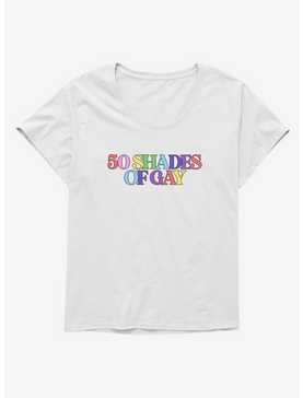 50 Shades Of Gay T-Shirt Plus Size, , hi-res
