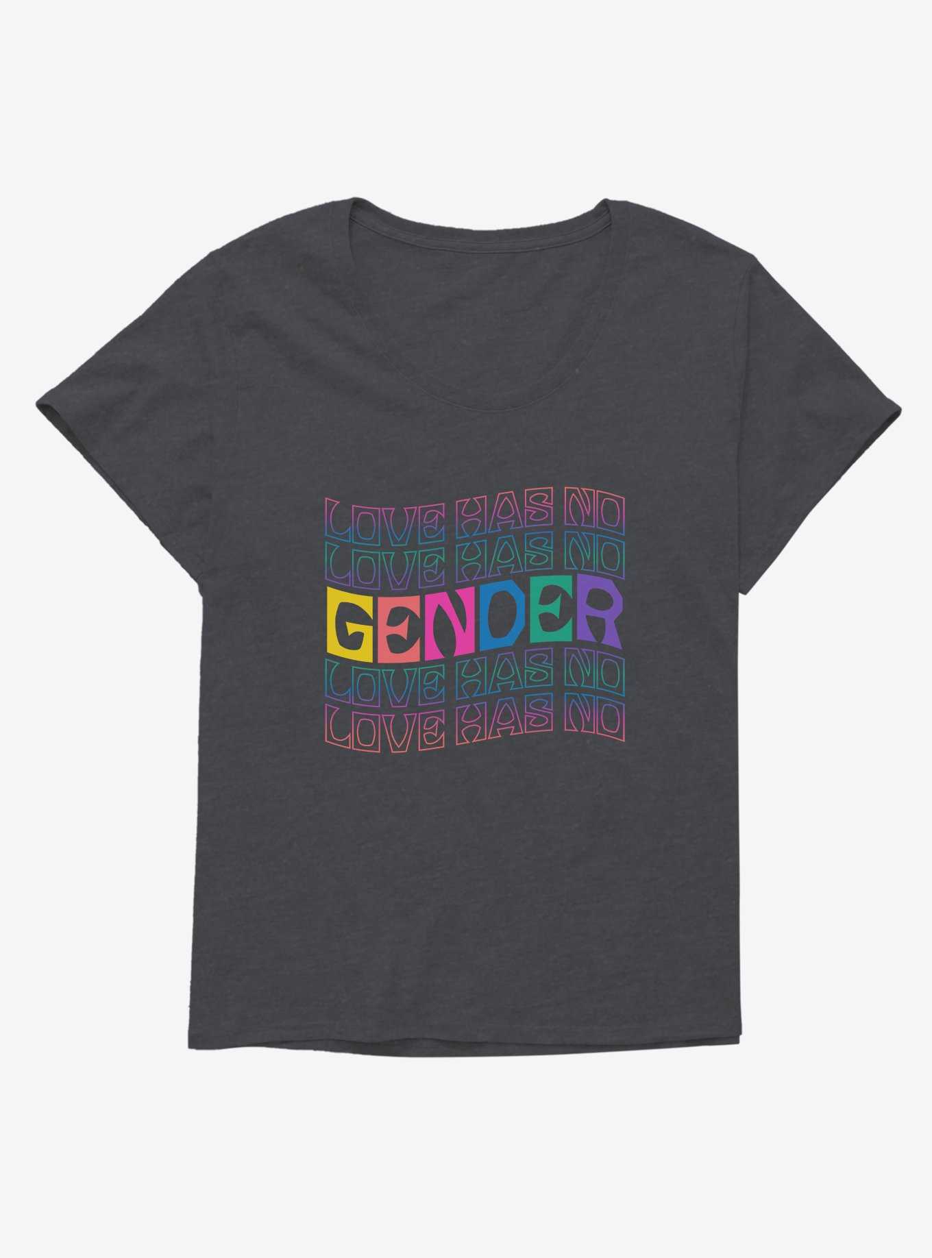 Love Has No Gender T-Shirt Plus Size, , hi-res