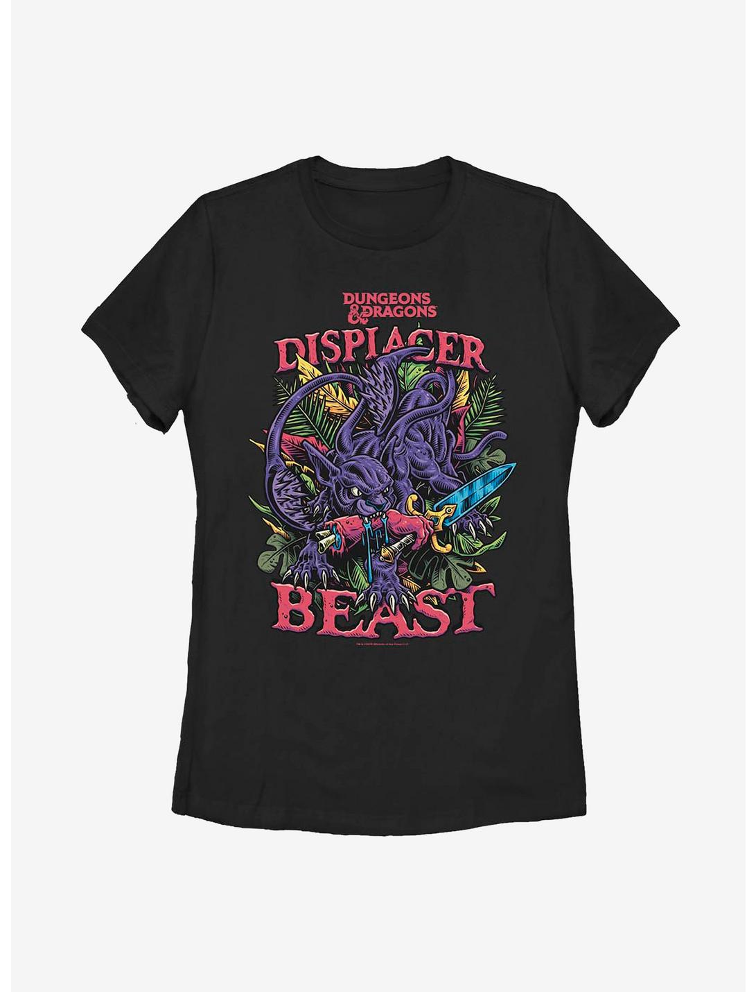 Dungeons & Dragons Displacer Beast Womens T-Shirt, BLACK, hi-res