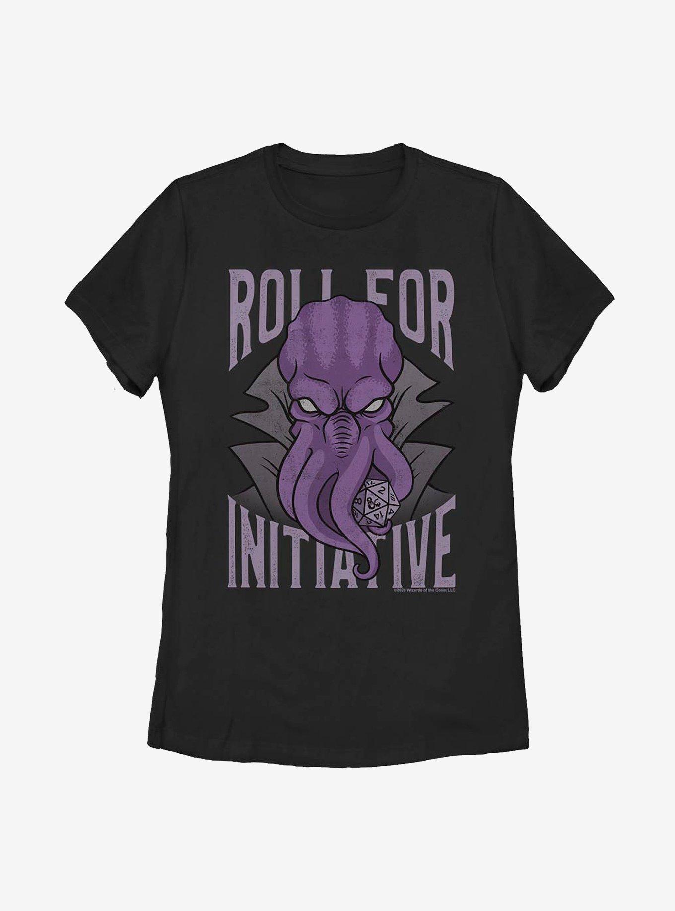 Dungeons & Dragons Mindflayer Initiative Womens T-Shirt, , hi-res