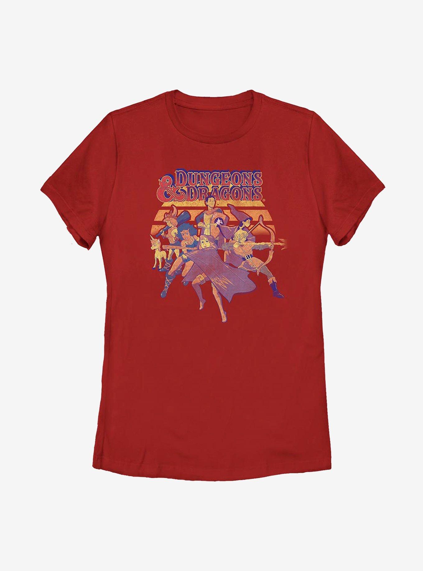 Dungeons & Dragons Retro Womens T-Shirt, , hi-res