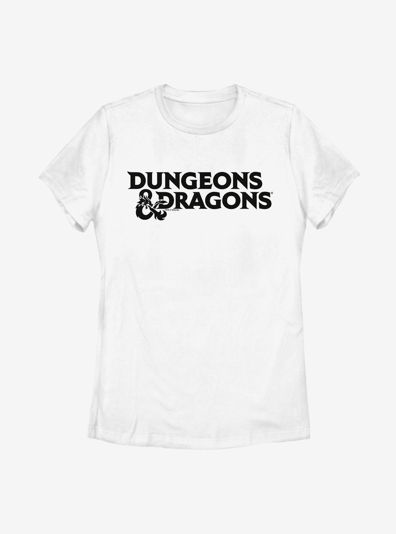 Dungeons & Dragons Stacked Logo Womens T-Shirt, , hi-res