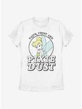 Disney Peter Pan Tinker Bell Get That Pixie Dust Womens T-Shirt, WHITE, hi-res