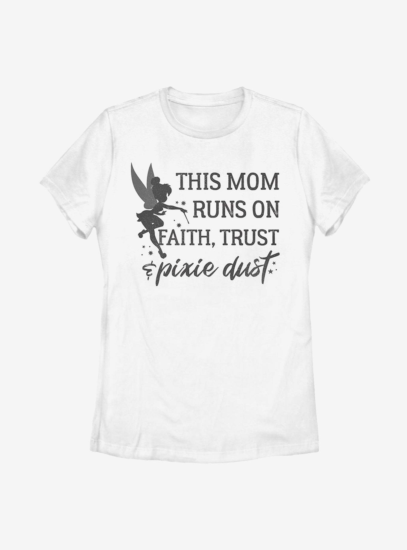 Disney Peter Pan Tinker Bell Runs On Ftpd Womens T-Shirt, , hi-res