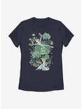 Disney Peter Pan Tinker Bell Summer Time Womens T-Shirt, NAVY, hi-res