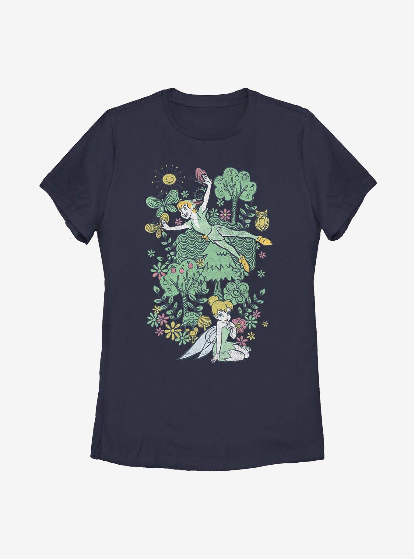 Disney Peter Pan Tinker Bell Summer Time Womens T-Shirt, , hi-res