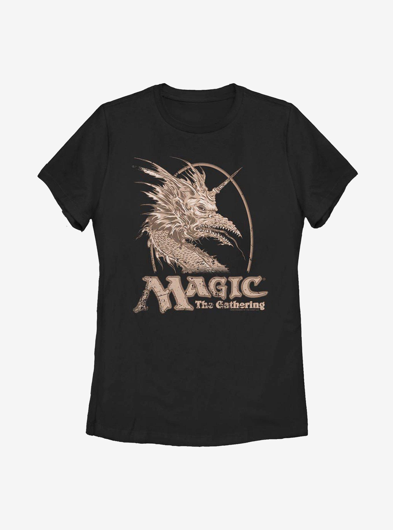 Magic: The Gathering Dragon Limited Womens T-Shirt, BLACK, hi-res