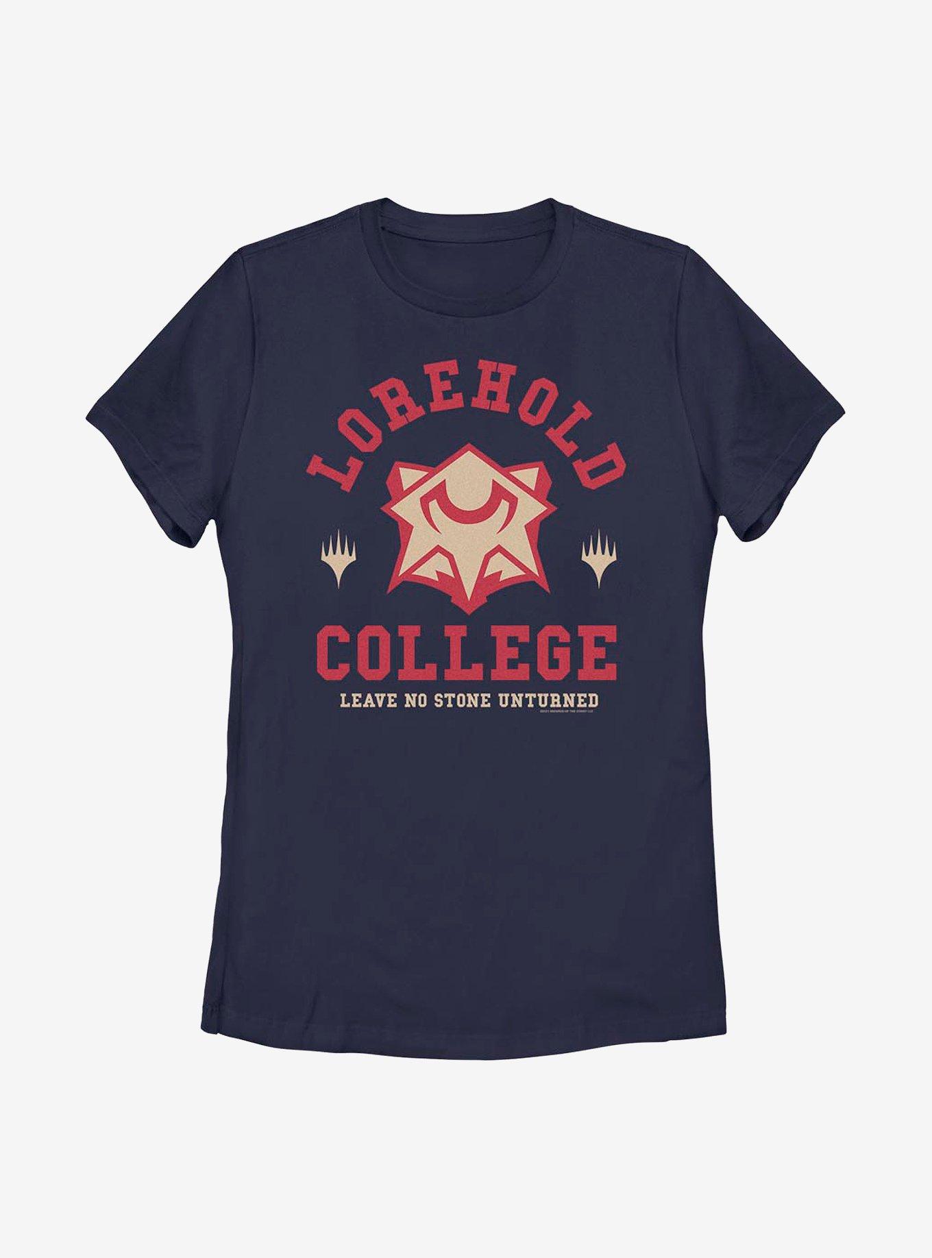 Magic: The Gathering Lorehold College Womens T-Shirt, NAVY, hi-res view 1