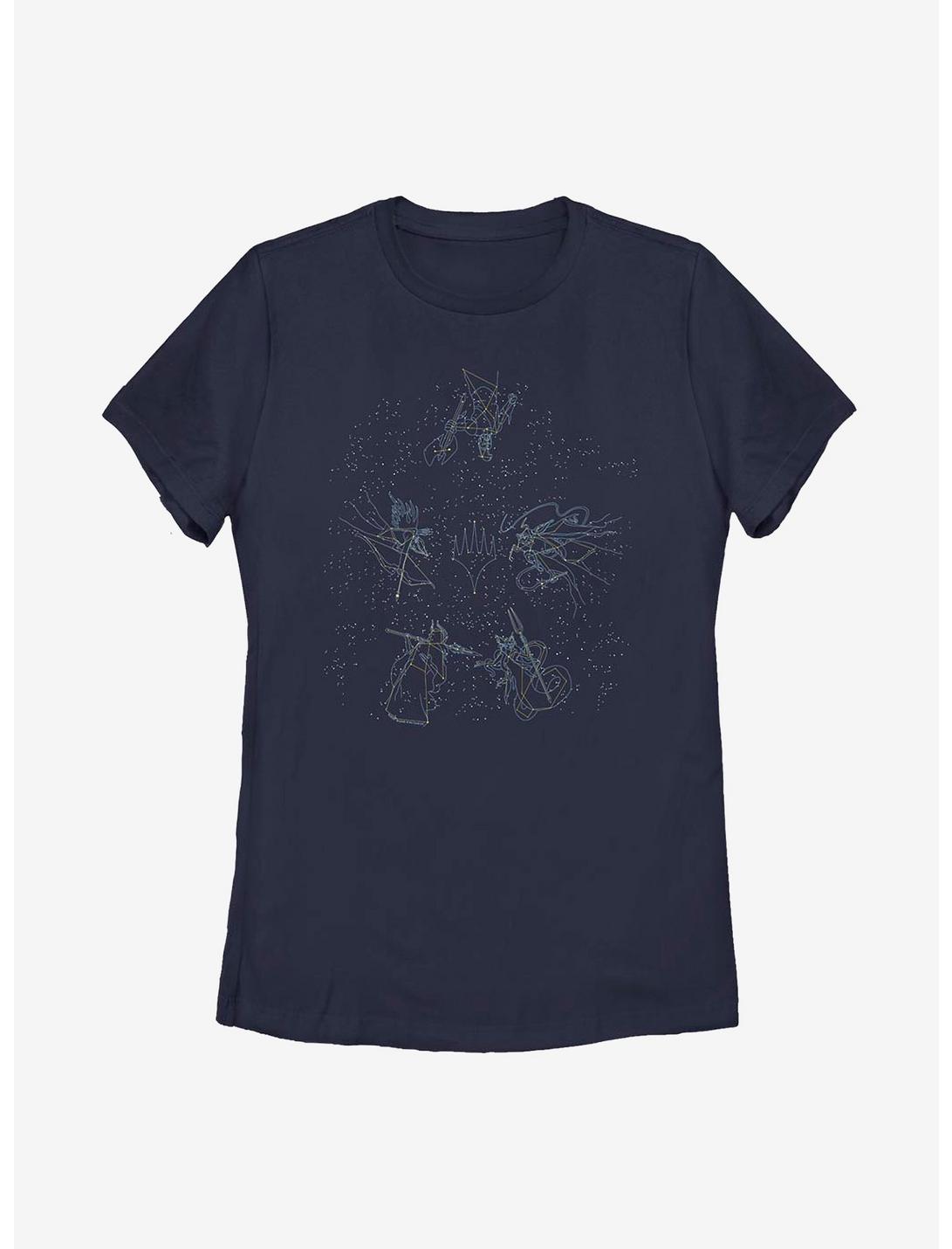 Magic: The Gathering Magic Constellations Womens T-Shirt, NAVY, hi-res