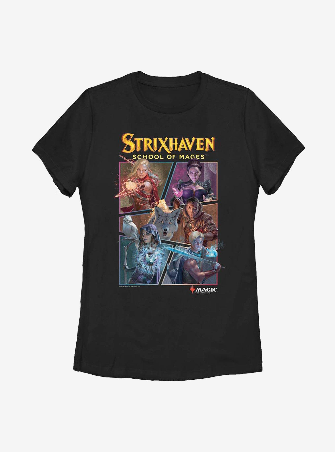 Magic: The Gathering Planeswalkers Box Womens T-Shirt, BLACK, hi-res