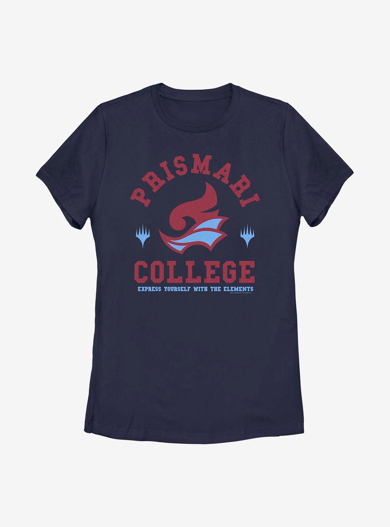 Magic: The Gathering Prismari College Womens T-Shirt, NAVY, hi-res