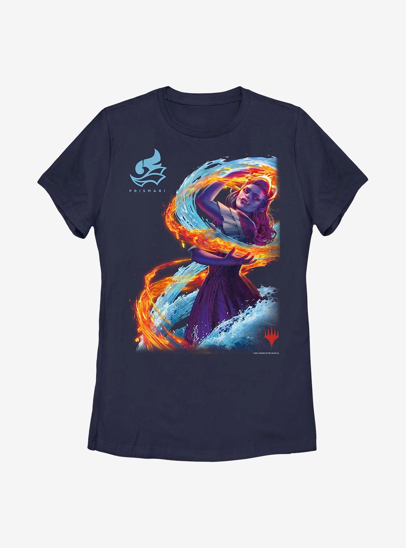 Magic: The Gathering Prismari Student Womens T-Shirt, NAVY, hi-res