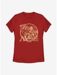 Magic: The Gathering Retro Fifth Womens T-Shirt, RED, hi-res