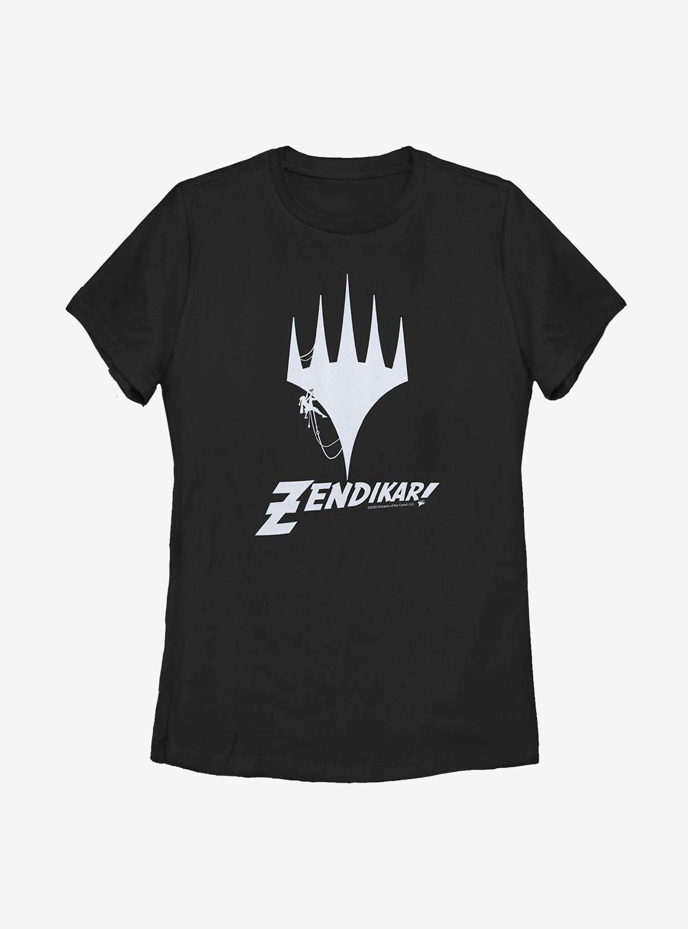 Magic: The Gathering Zendikar Climber Womens T-Shirt, BLACK, hi-res