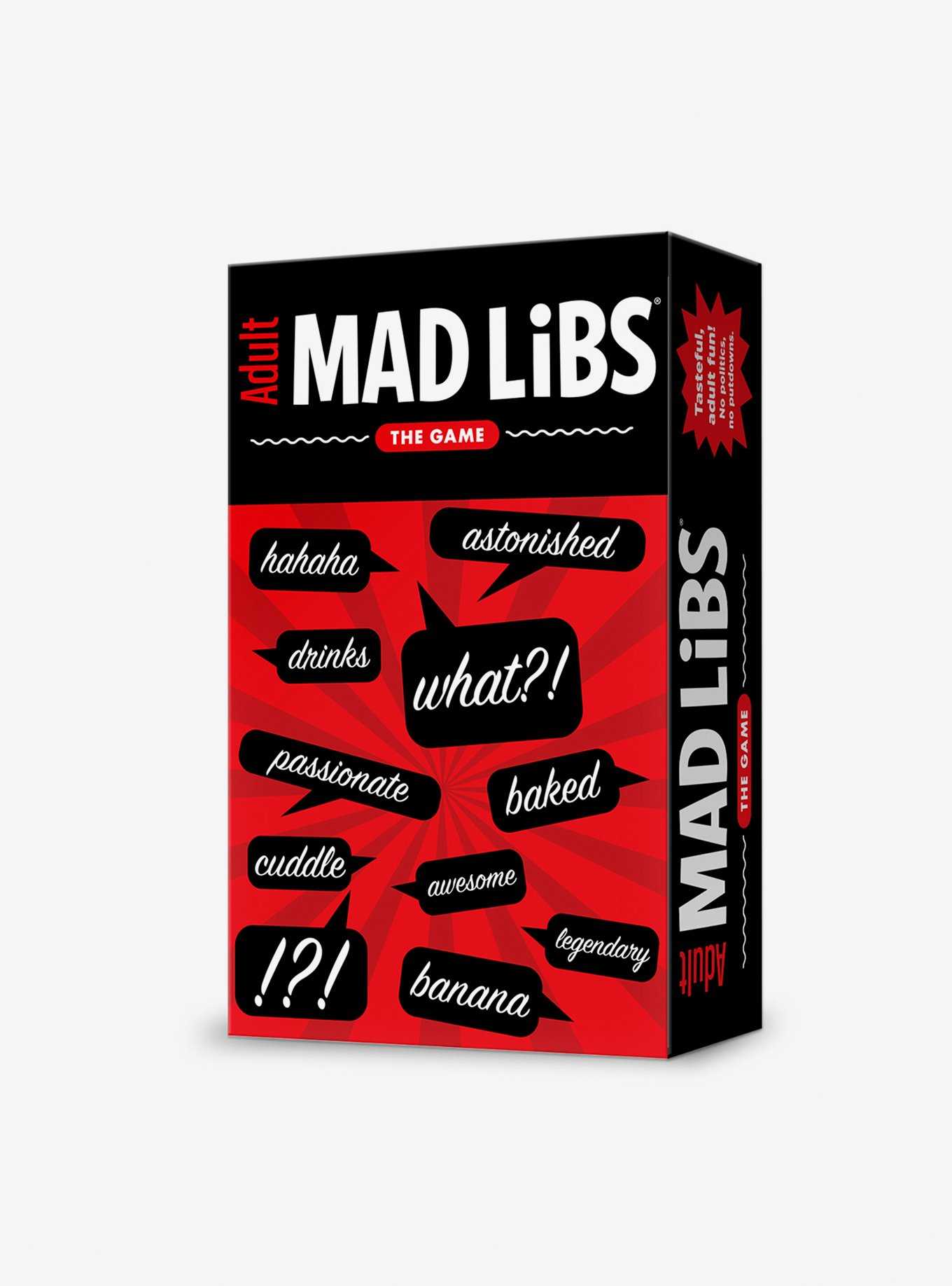 Adult Mad Libs: The Game, , hi-res
