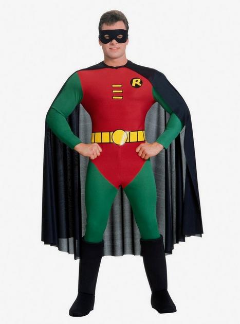  Batman Classic TV Series Retro Robin Costume Adult 2