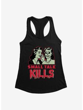 Halloween Small Talk Kills Womens Tank Top, , hi-res