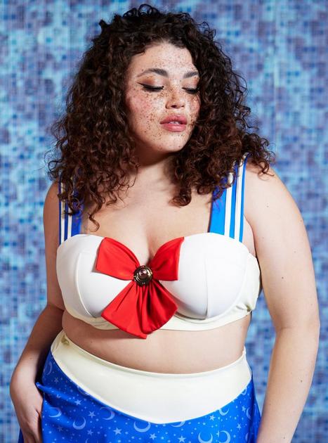 Hot topic plus store size bathing suits