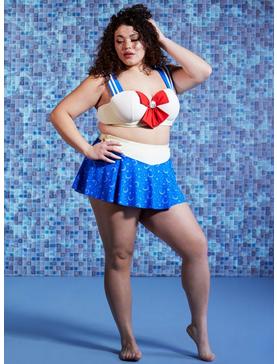 Sailor Moon Cosplay Skirted Swim Bottoms Plus Size, , hi-res