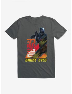 G.I. Joe Snake Eyes Attack Stance T-Shirt, CHARCOAL, hi-res