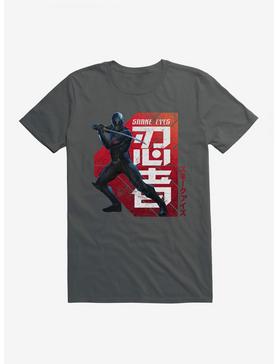 G.I. Joe Snake Eyes Defense Stance T-Shirt, CHARCOAL, hi-res