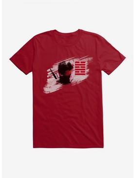 G.I. Joe Snake Eyes Painted Silhouette T-Shirt, INDEPENDENCE RED, hi-res
